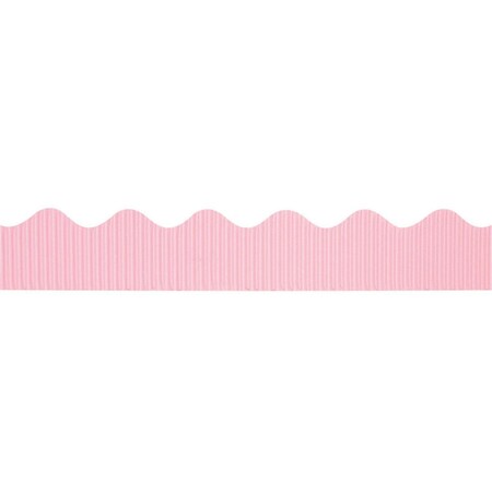 Pacon 2.25 in. x 50 ft. Bordette Decorative Border, Pink - 6 Roll PAC37266-6
